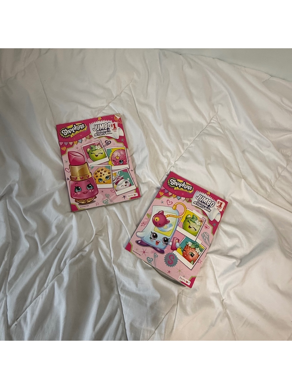 Jumbo Coloring Activity Book Shopkins 2013  Tear & Share Pages bundle